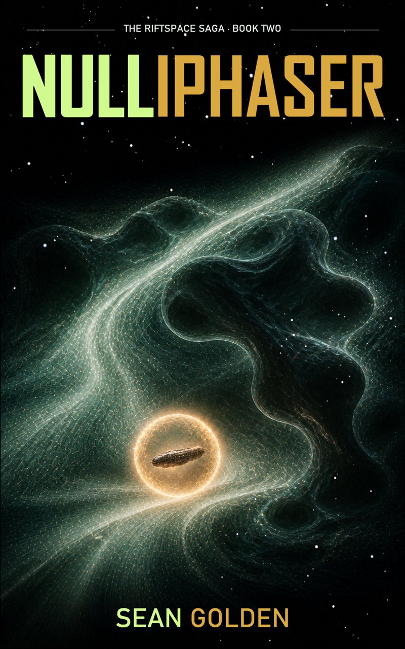 Concept cover for Nulliphaser by Sean Golden